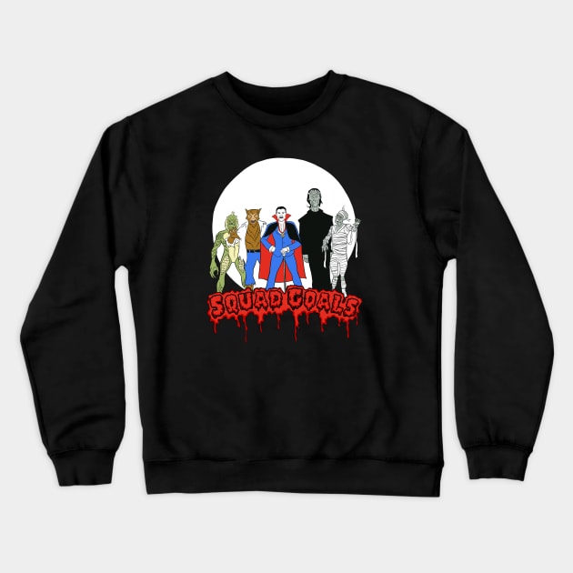 Squad Goals Crewneck Sweatshirt by kentcribbs